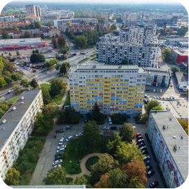 Okolica mieszkania zlokalizowanego przy ul. Widnej we Wrocławiu – oferta biura nieruchomości DOMiTY.