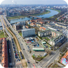 Okolica mieszkanie we Wrocławiu przy ul. Długosza sprzedane przez biuro nieruchomości DOMiTY.