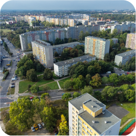 Okolica mieszkania zlokalizowanego przy ul. Widnej we Wrocławiu – oferta biura nieruchomości DOMiTY.