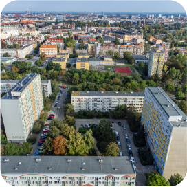 Okolica mieszkania zlokalizowanego przy ul. Widnej we Wrocławiu – oferta biura nieruchomości DOMiTY.