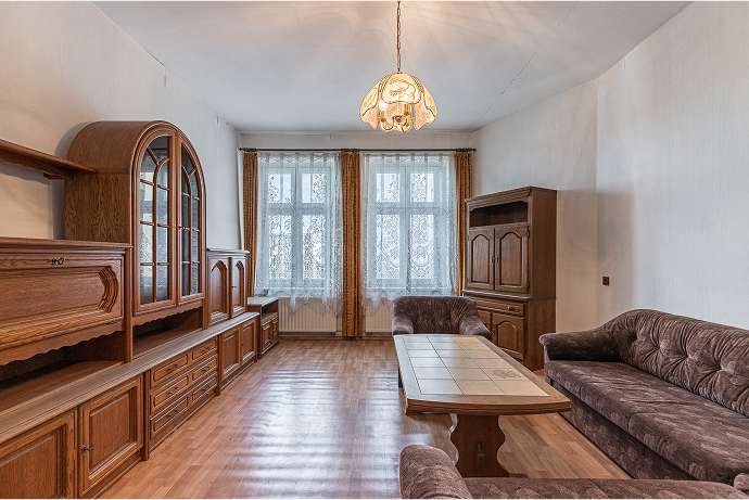 Wnętrze mieszkania przy ul. Galla Anonima we Wrocławiu po aranżacji wykonanej przez DOMiTY.