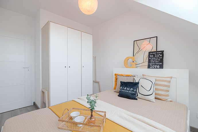 Zaaranżowane wnętrze mieszkania przy ul. Awicenny we Wrocławiu – projekt przygotowany przez DOMiTY.