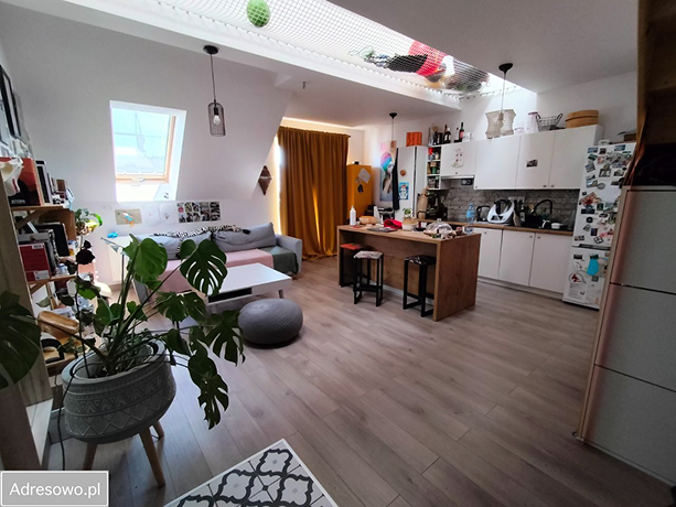 Wnętrze mieszkania przy ul. Awicenny we Wrocławiu przed pracami aranżacyjnymi biura DOMiTY.