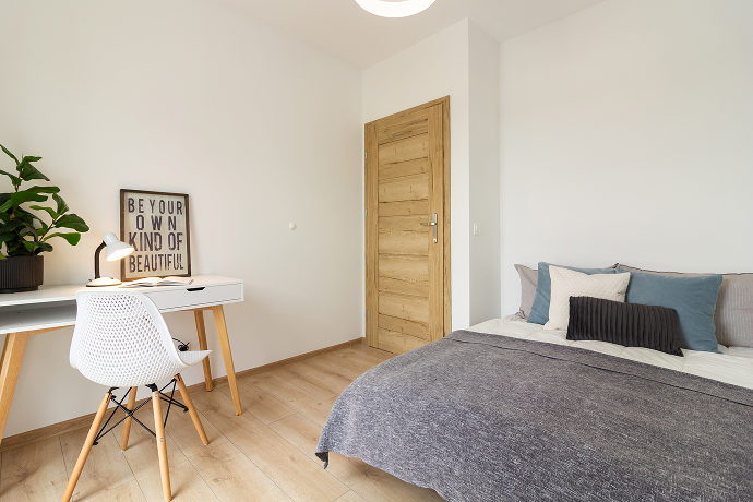 Przed metamorfozą – nieruchomość przy ul. Wichrowej we Wrocławiu w stanie przedaranżacyjnym.