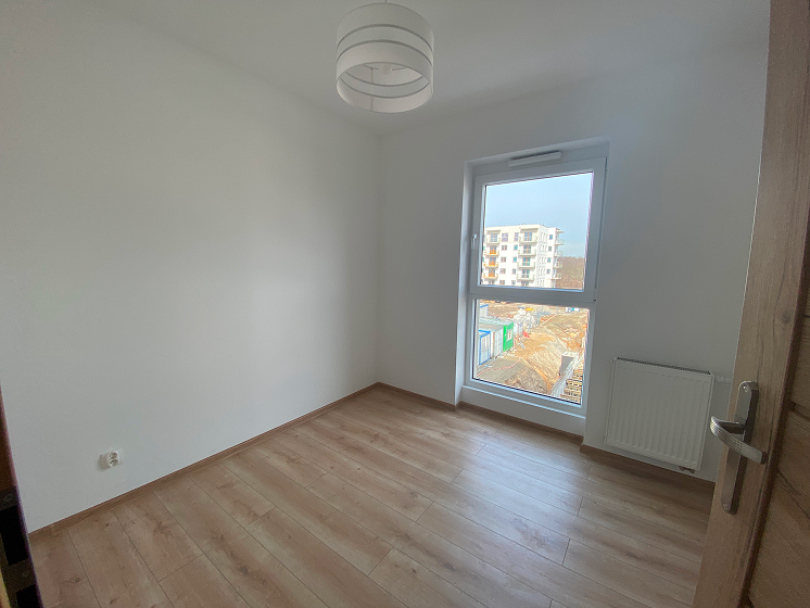 Mieszkanie przy ul. Wichrowej przed dokonaniem aranżacji przez agencje nieruchomości DOMiTY.